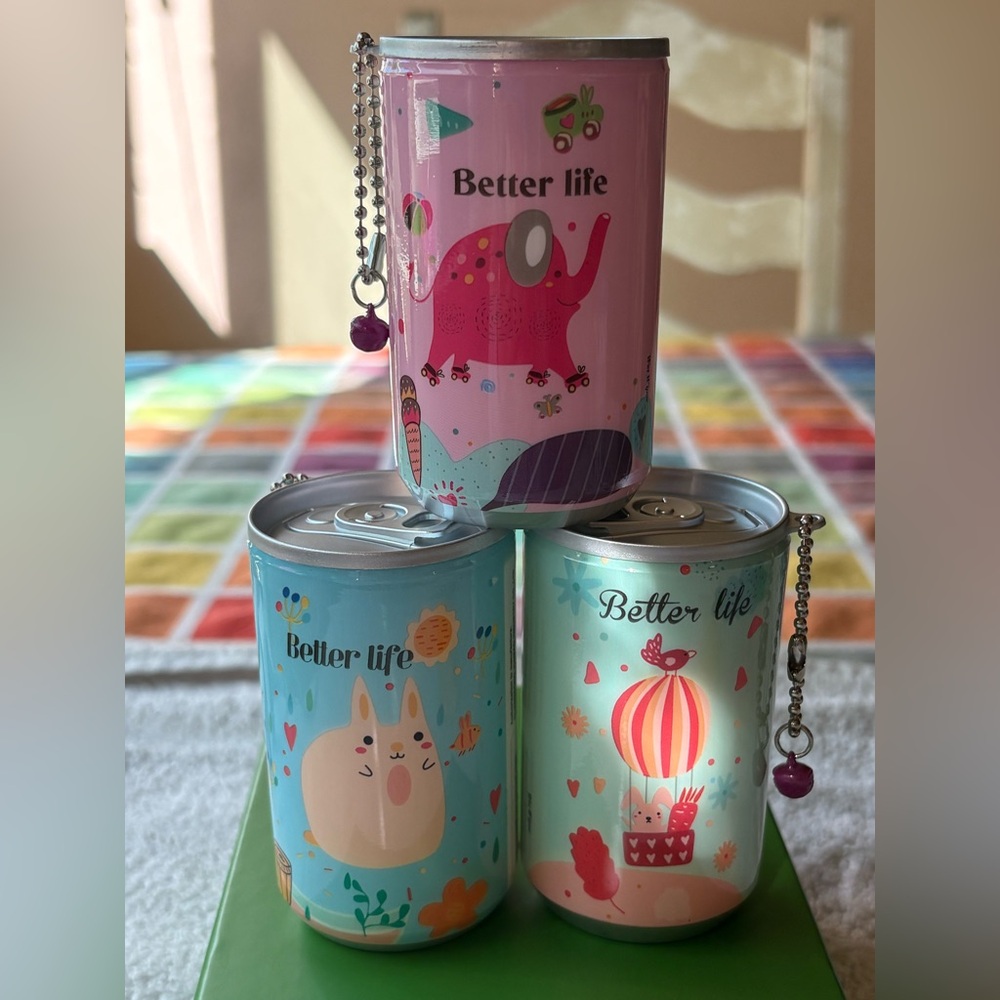 🐰🐘🐷 Cute Animal-Themed can with wipes 🐷🐘🐰 NWT 🐷🐘🐰